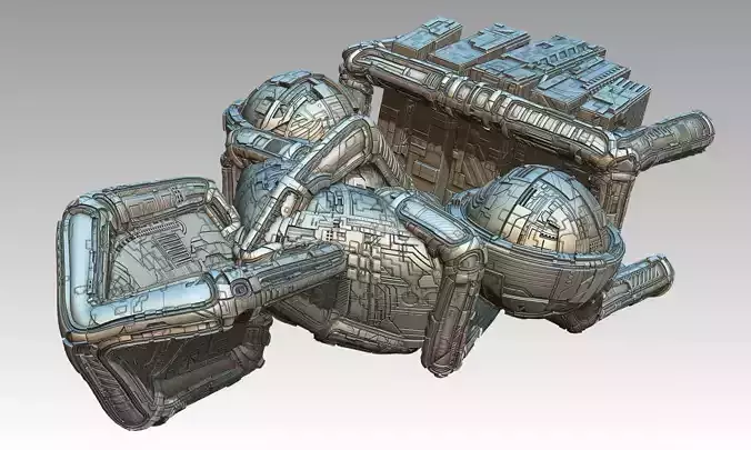 space equipment node 00127