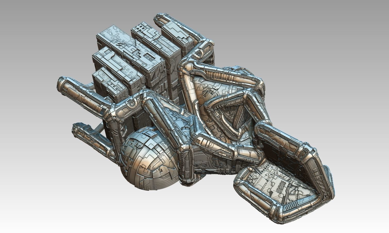 space equipment node 00127 3D model_27