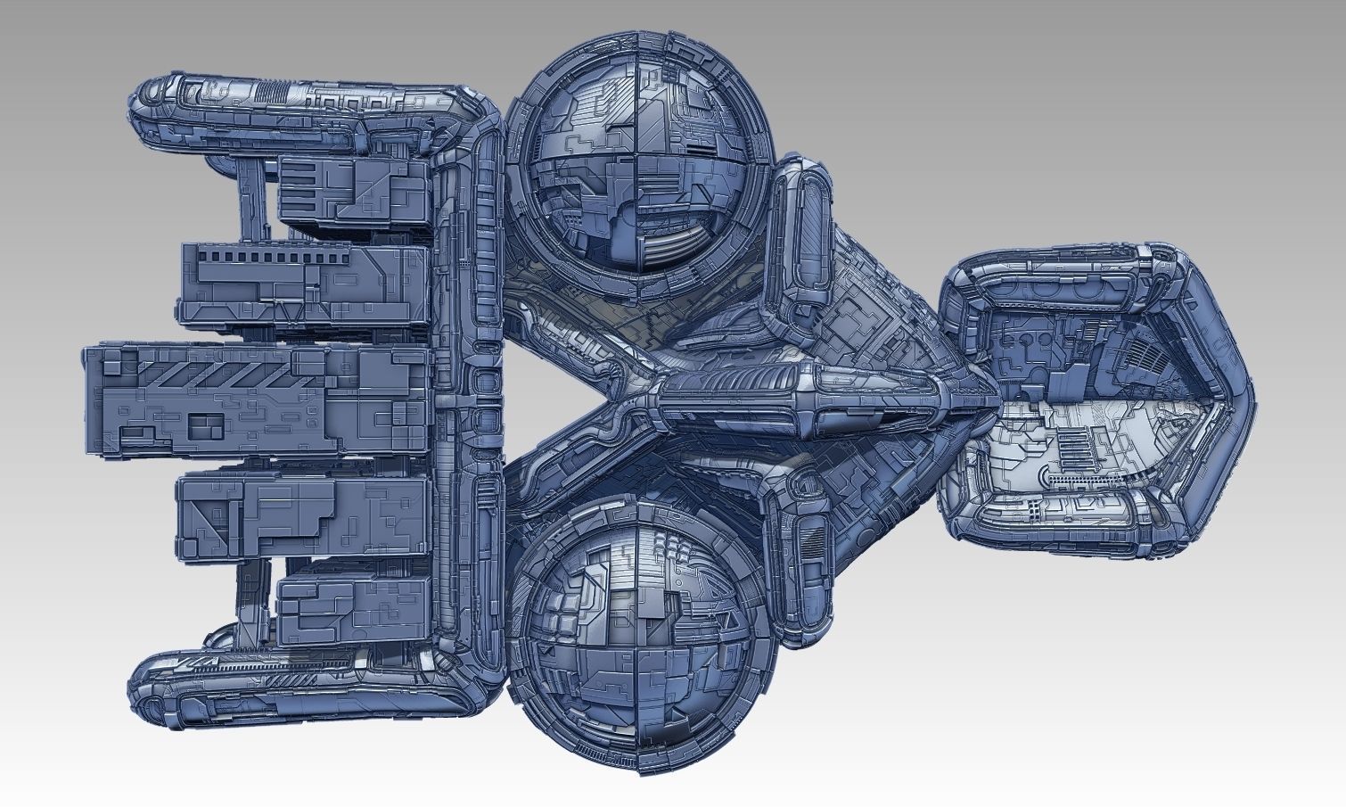 space equipment node 00127 3D model_13
