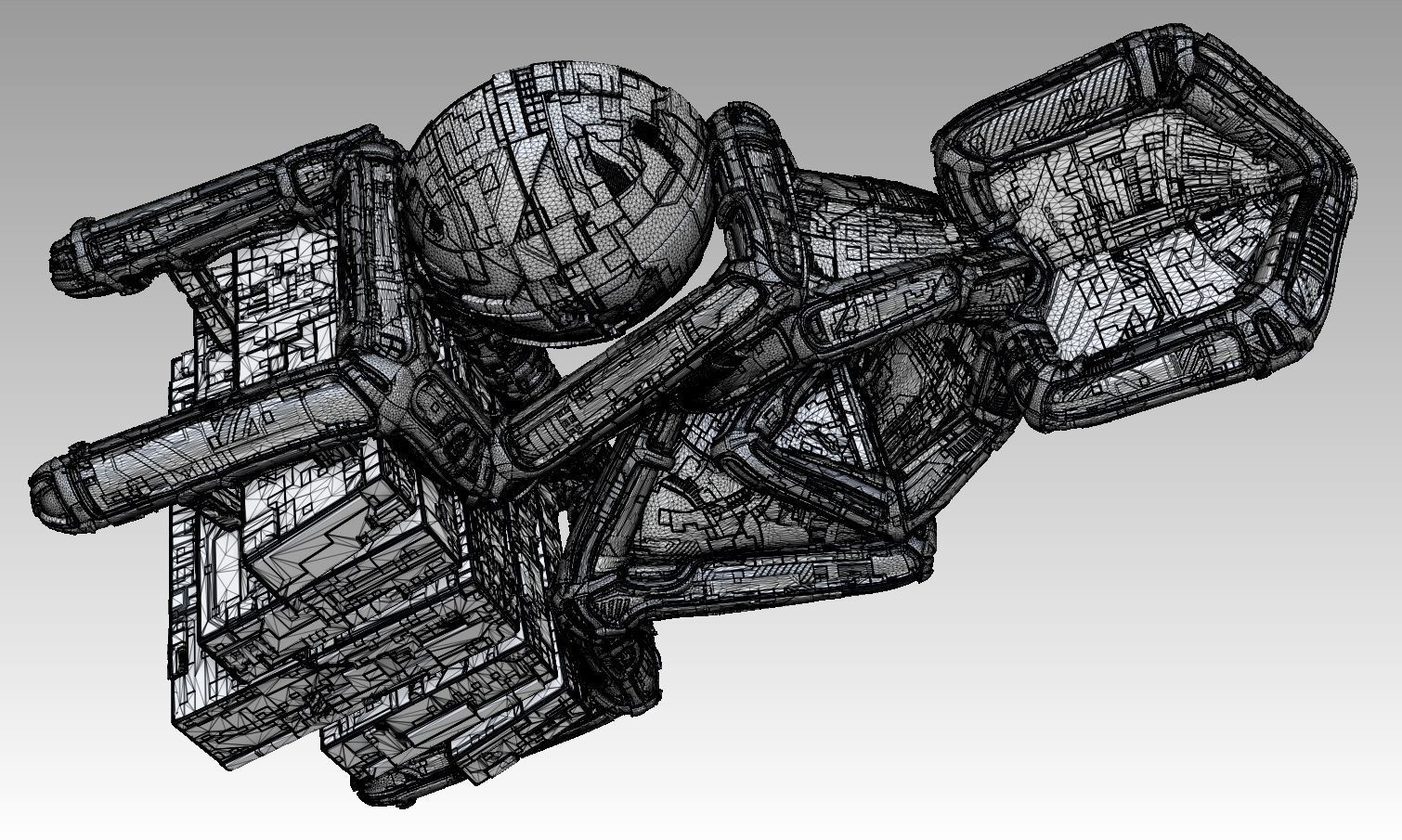 space equipment node 00127 3D model_5