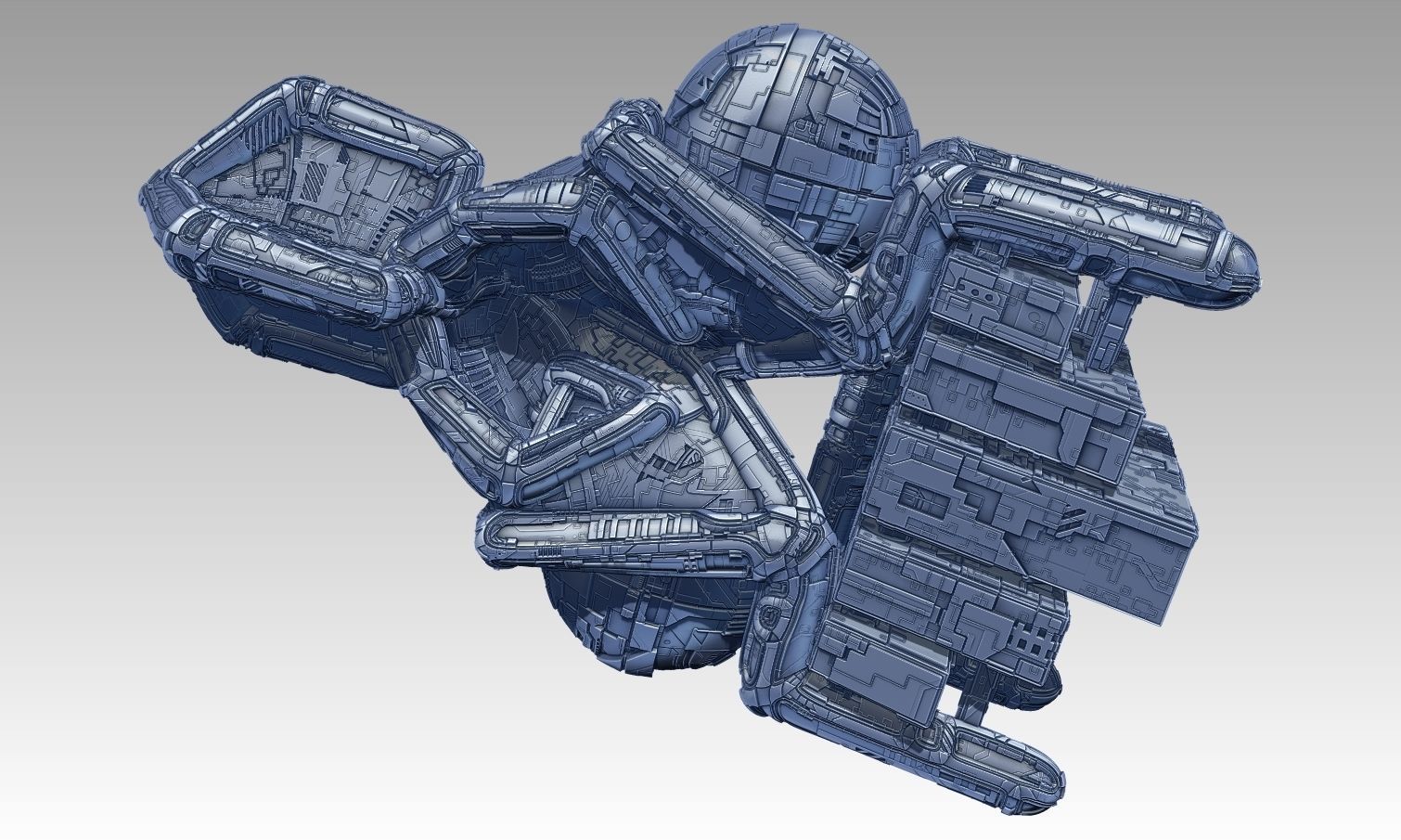 space equipment node 00127 3D model_10