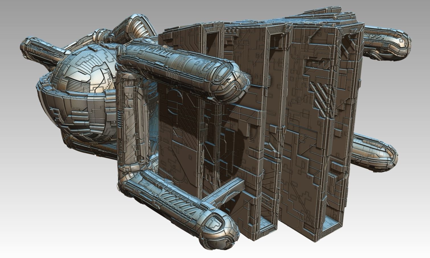 space equipment node 00127 3D model_15