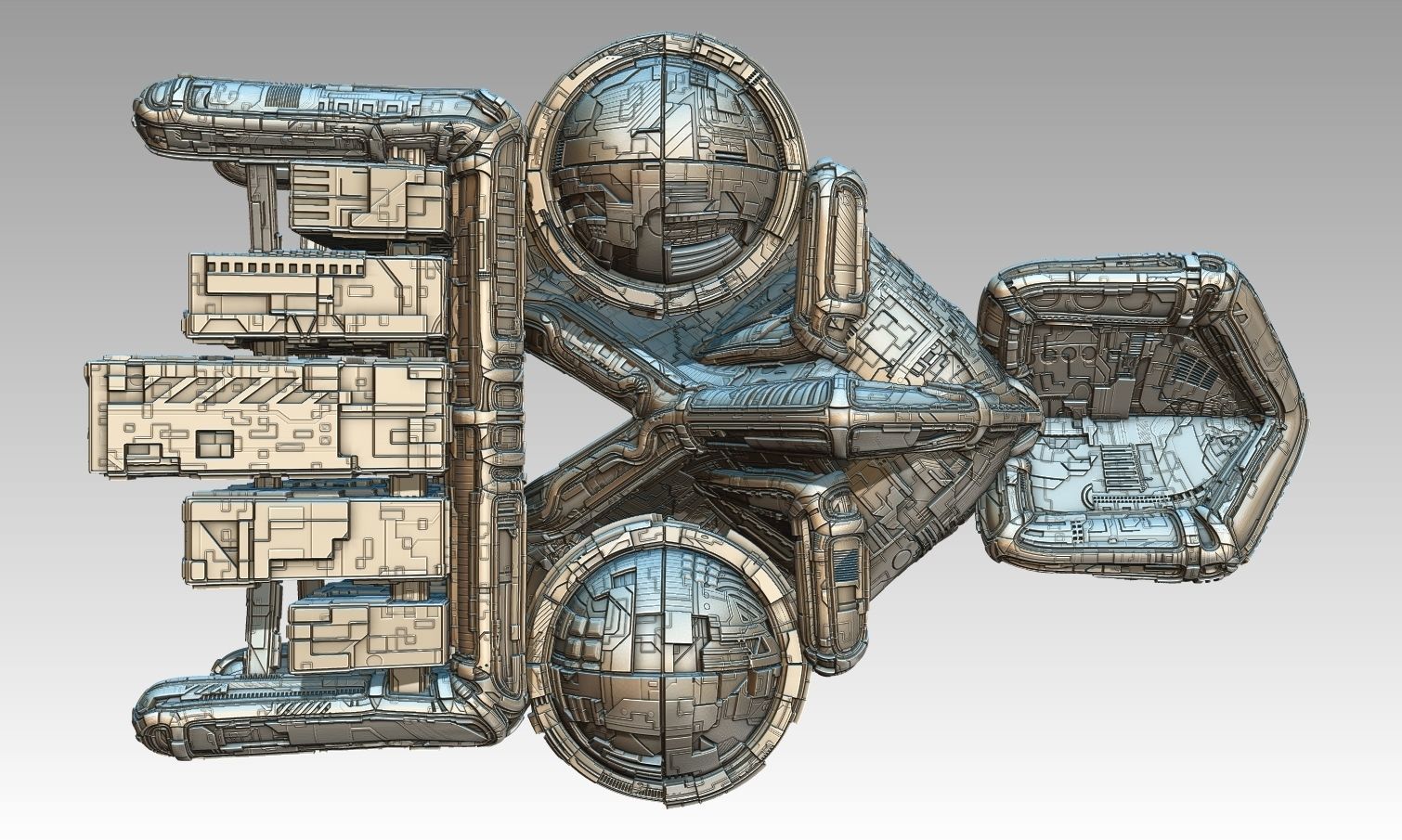 space equipment node 00127 3D model_12