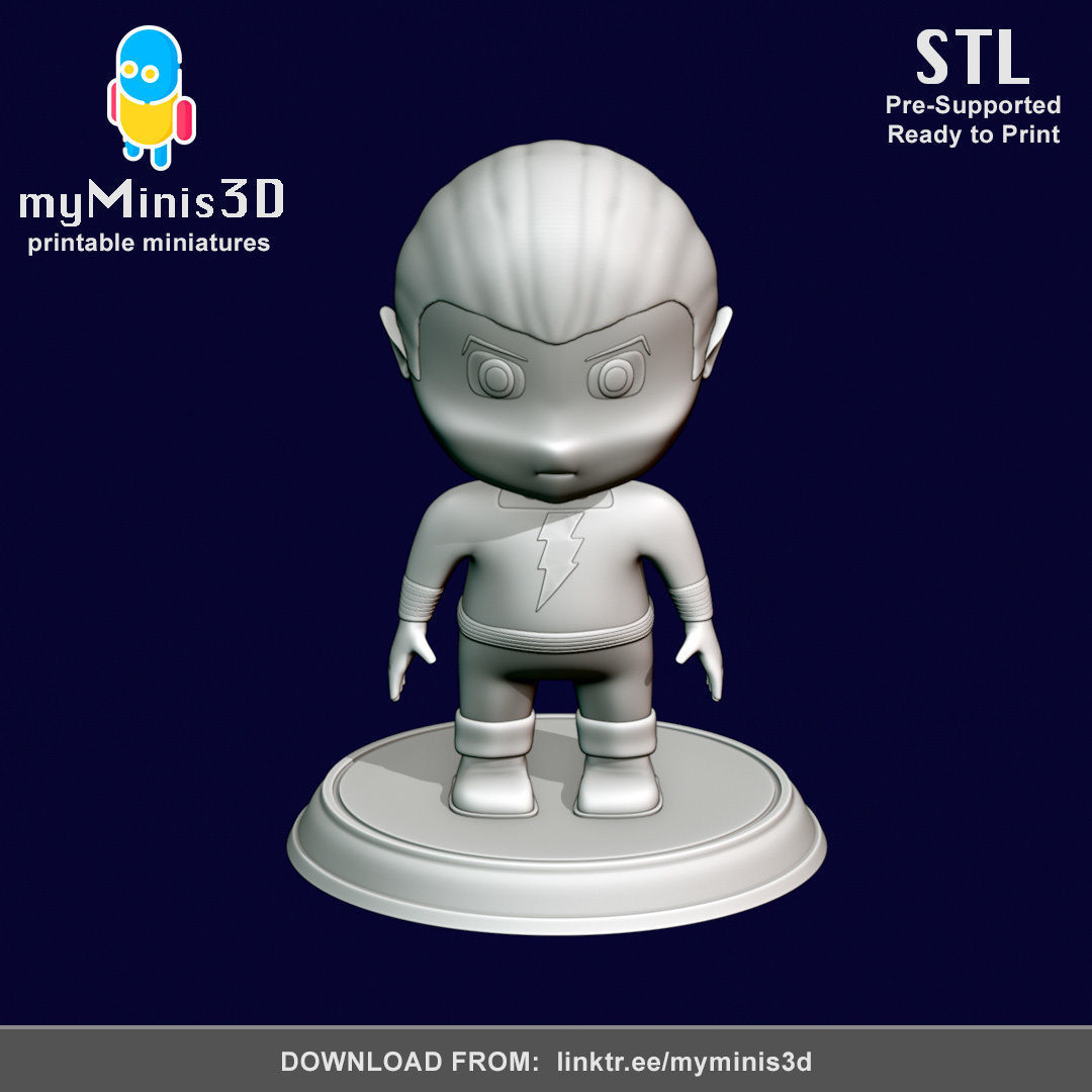 Black Adam from DC Comics FanToy  3D print model_4