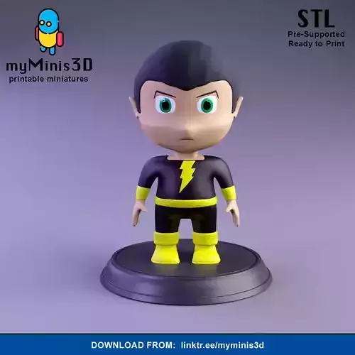 Black Adam from DC Comics FanToy  3D print model