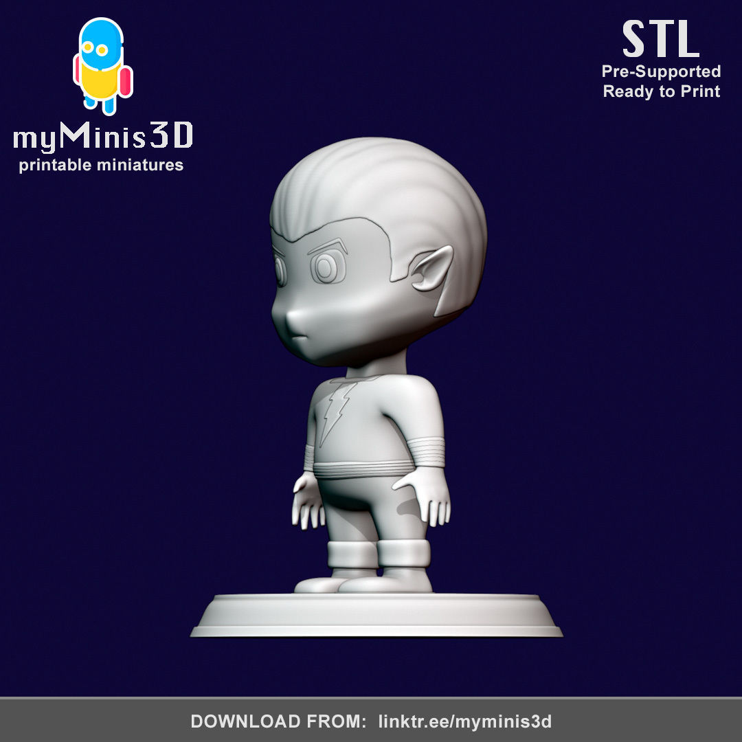 Black Adam from DC Comics FanToy  3D print model_2