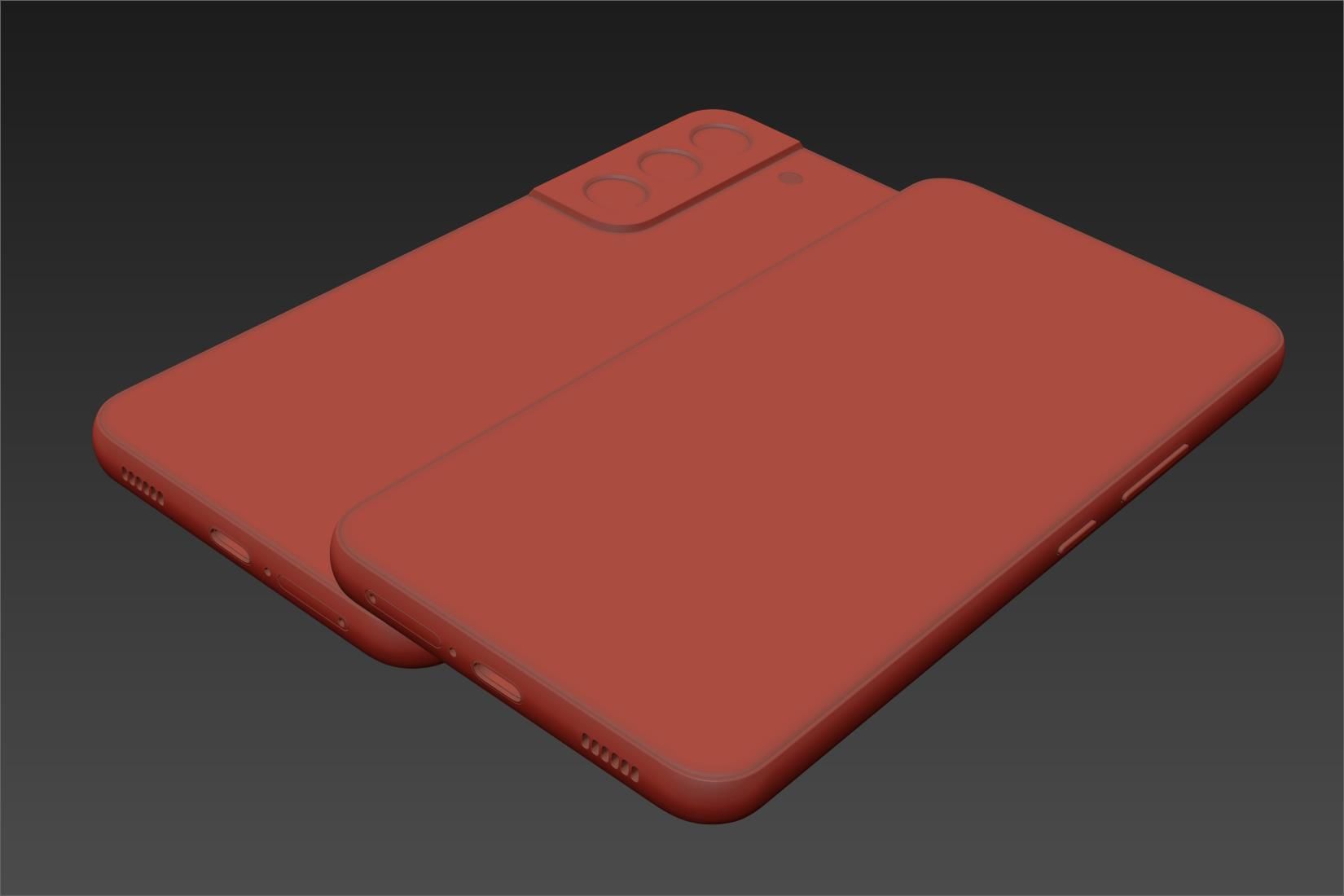 Samsung Galaxy S22 black 3D model_24