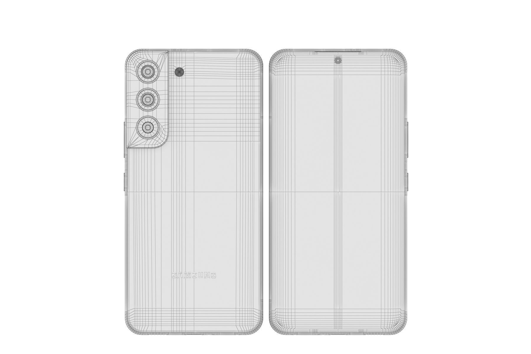 Samsung Galaxy S22 black 3D model_15