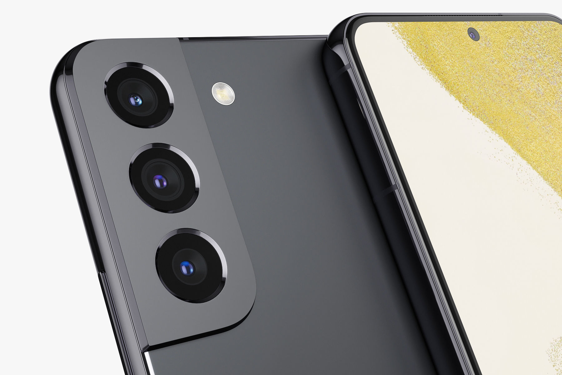 Samsung Galaxy S22 black 3D model_13