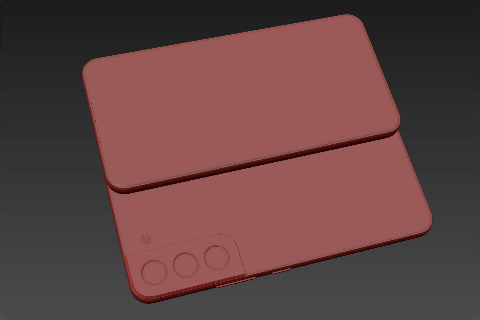 Samsung Galaxy S22 black 3D model_22