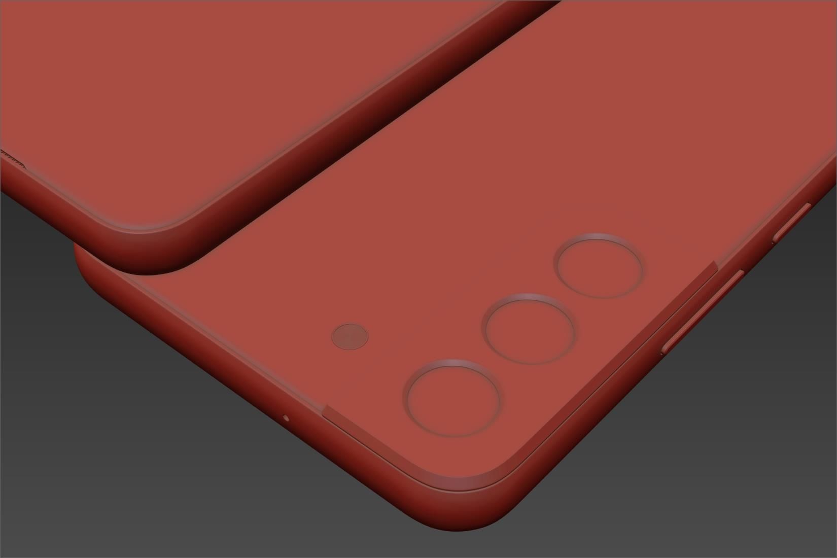 Samsung Galaxy S22 black 3D model_23