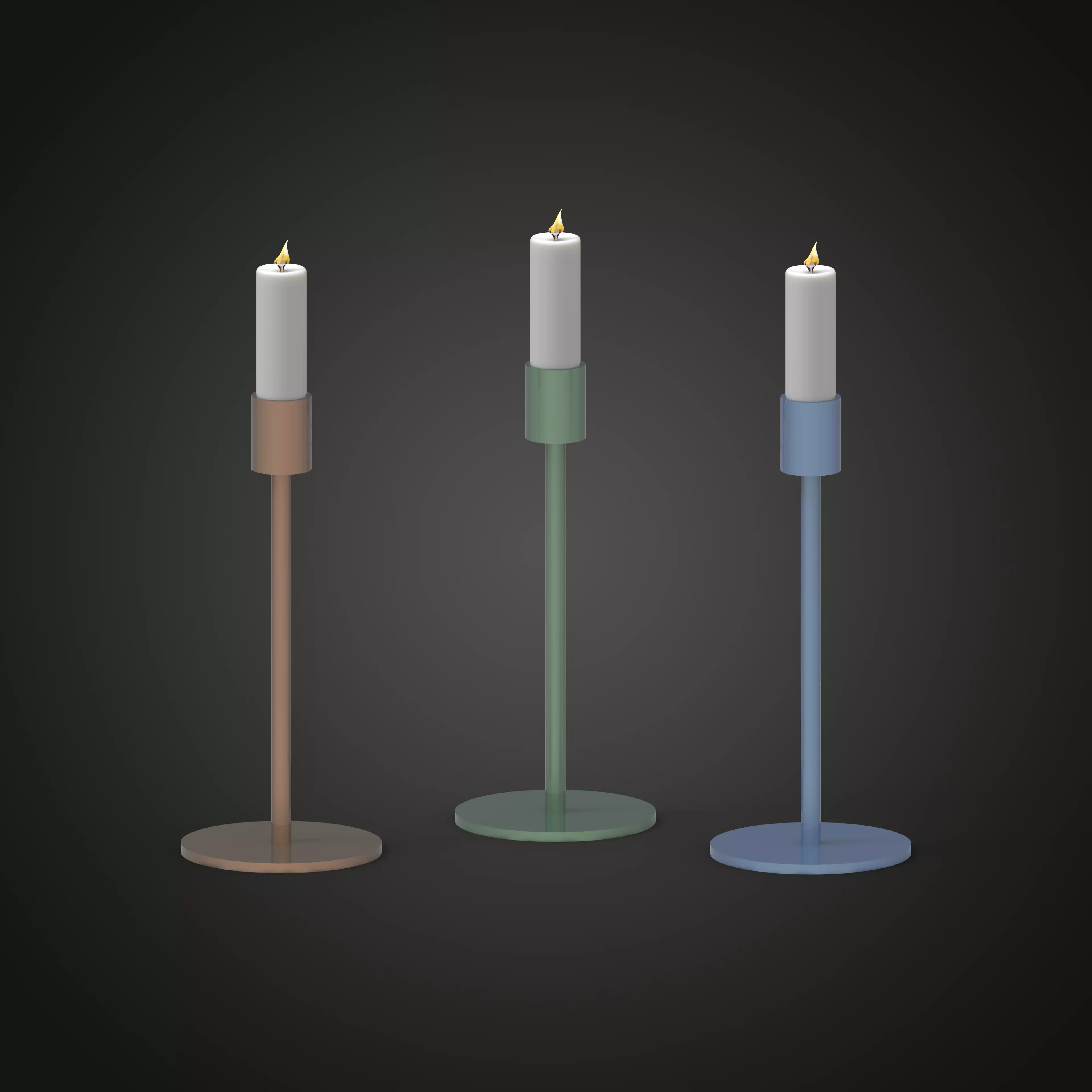CANDEL STAND 3D print model_0