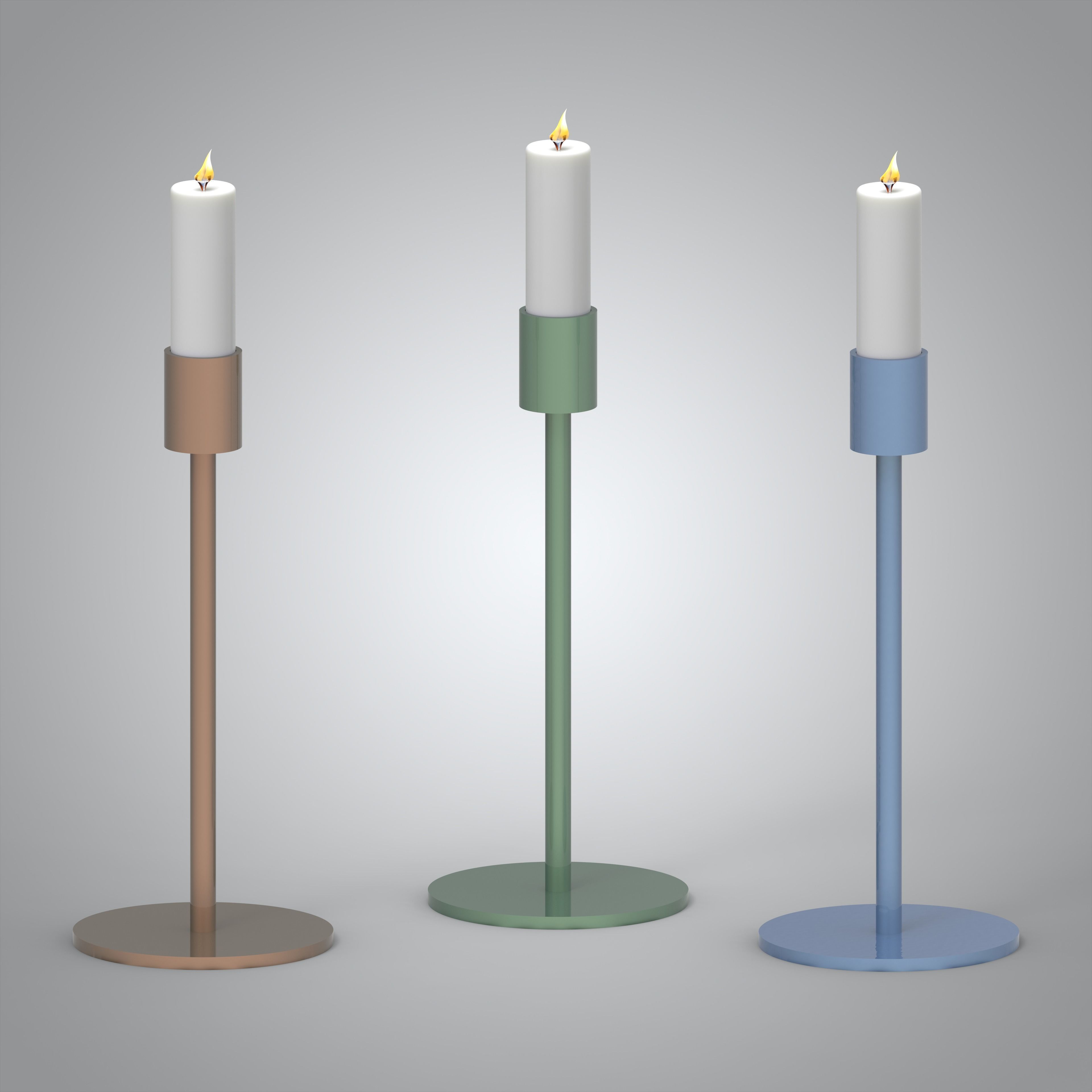 CANDEL STAND 3D print model_1