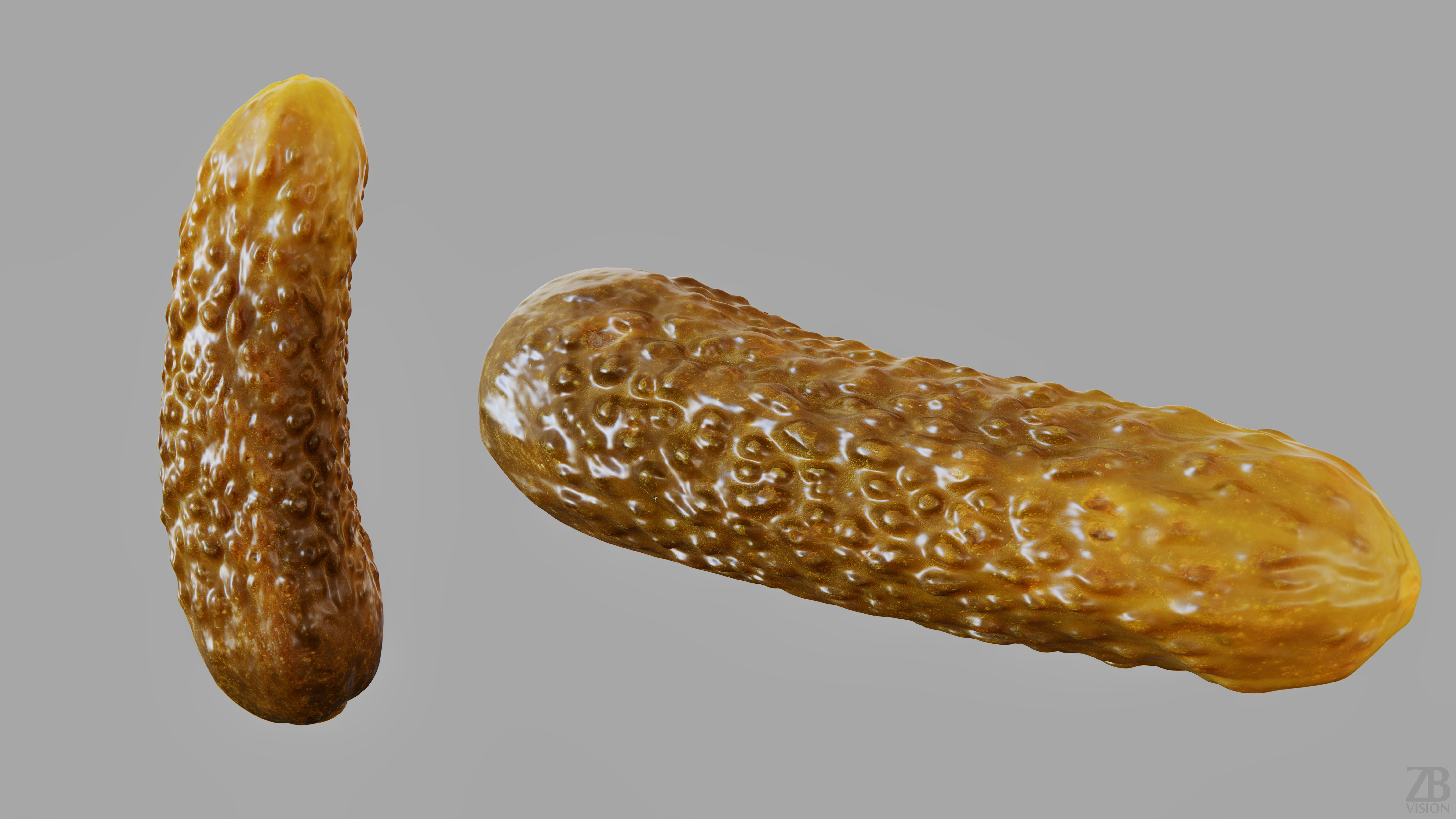 Cucumber 3D model_12