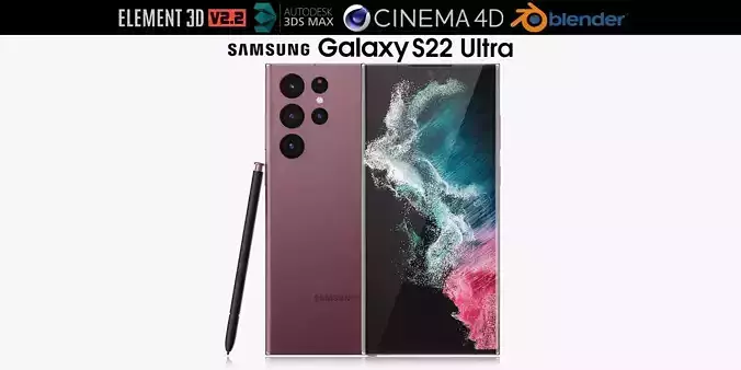 Samsung Galaxy S22 Ultra Burgundy