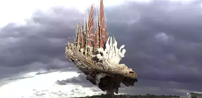 Red Dawn Empire Airship