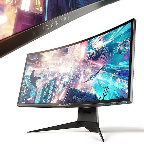 Dell Alienware aw3418dw 3D model