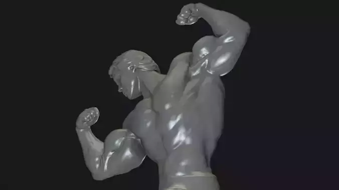 Arnold Schwarzenegger Mister Olympia 3D print model