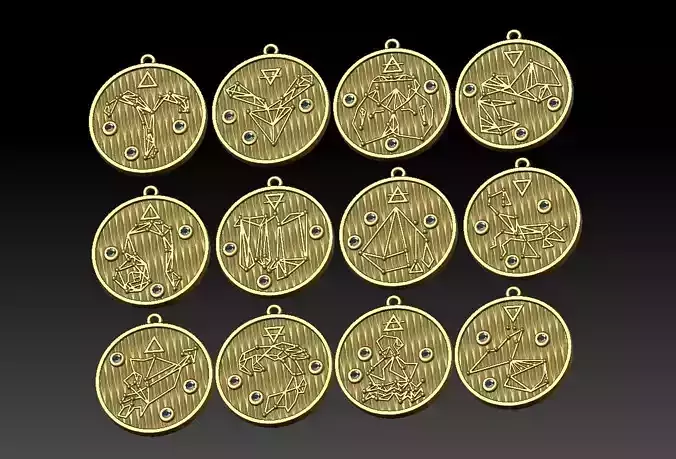 Zodiac Constellation  3D print model