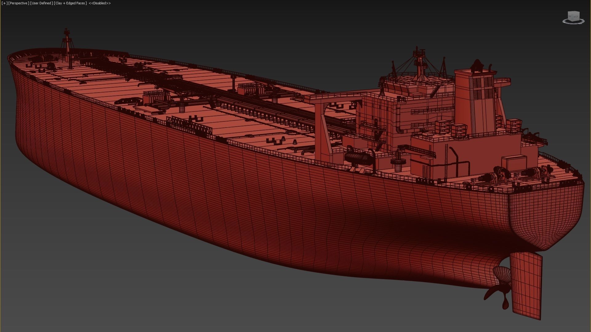 Oil Tanker 3D model_17