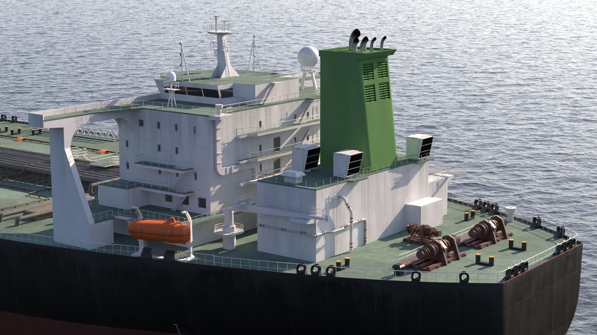 Oil Tanker 3D model_7