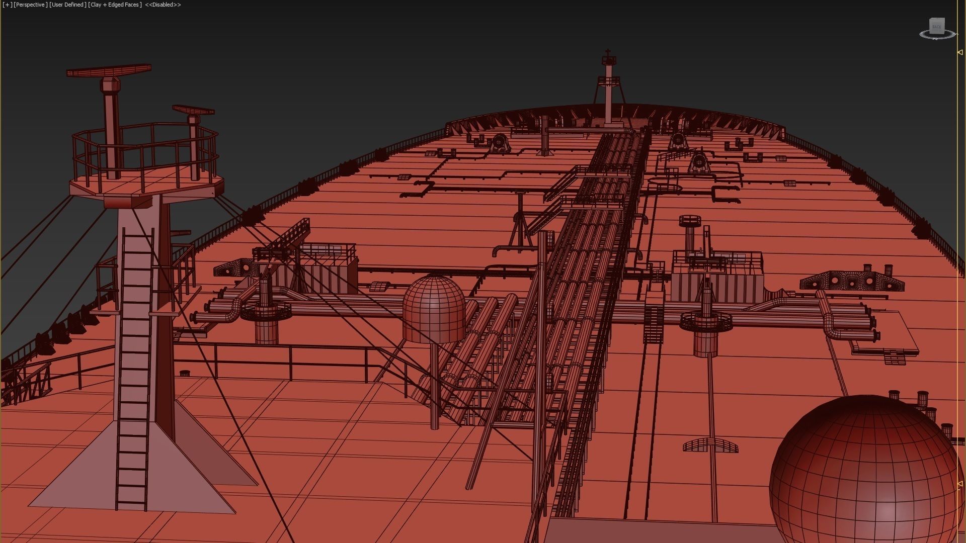 Oil Tanker 3D model_30