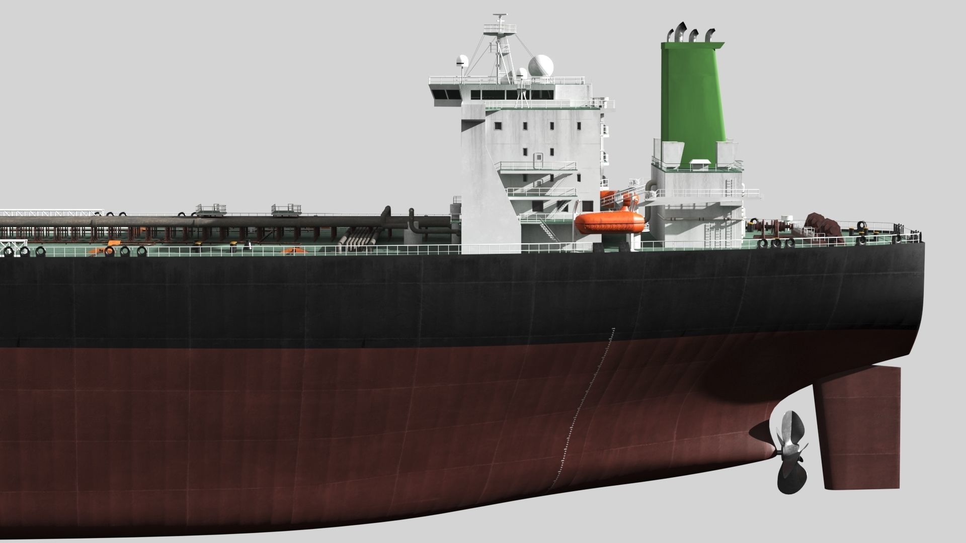 Oil Tanker 3D model_16