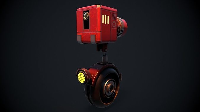 Sci-Fi Robot 3D model