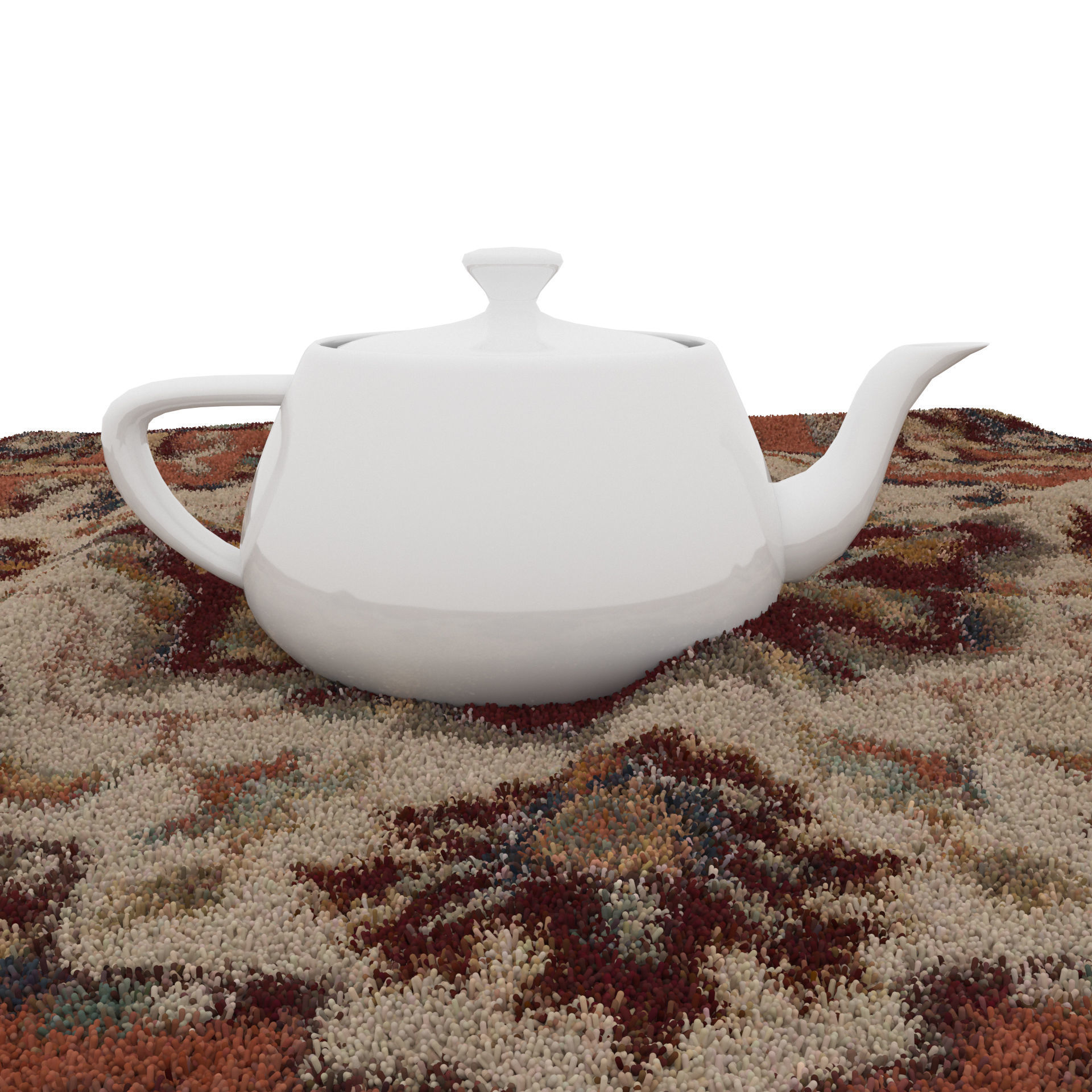 Rugs No 573 Low-poly 3D model_8