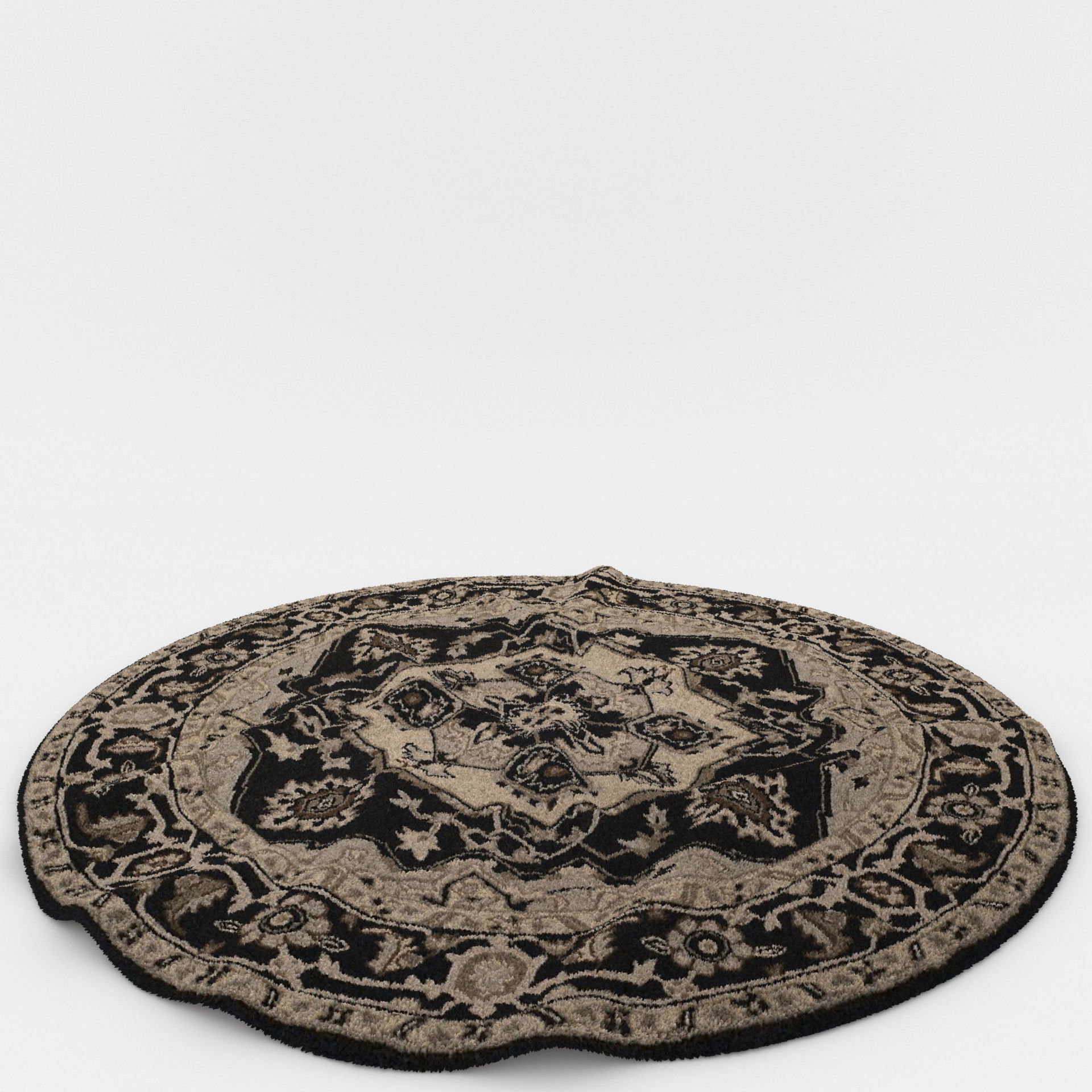Rugs No 573 Low-poly 3D model_7