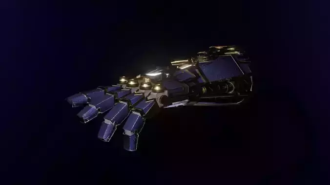 Arcane Vi Gaunlet 3D model