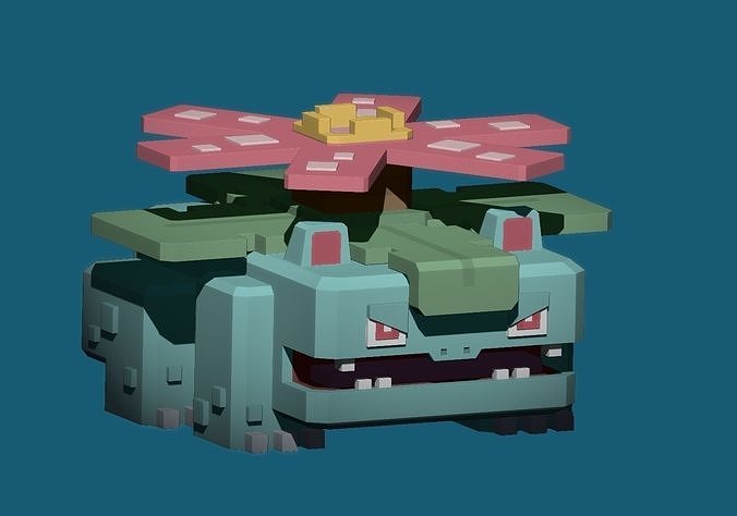 Pokemon Quest - PM03 Venusaur 3D print model