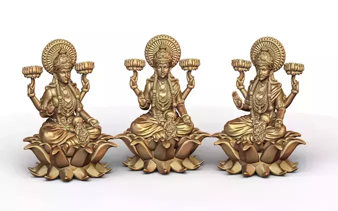 Laxmi Ji Model 01 3D print model