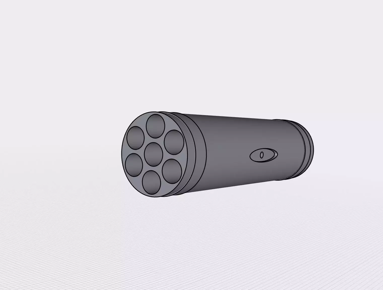 Helicopter Missile pod 3D print model
