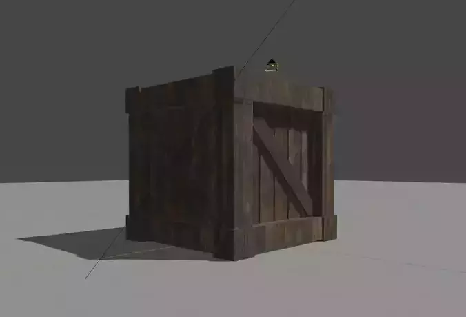 Wooden Box - Crate 