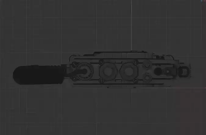 Cyberpunk pager 3D model