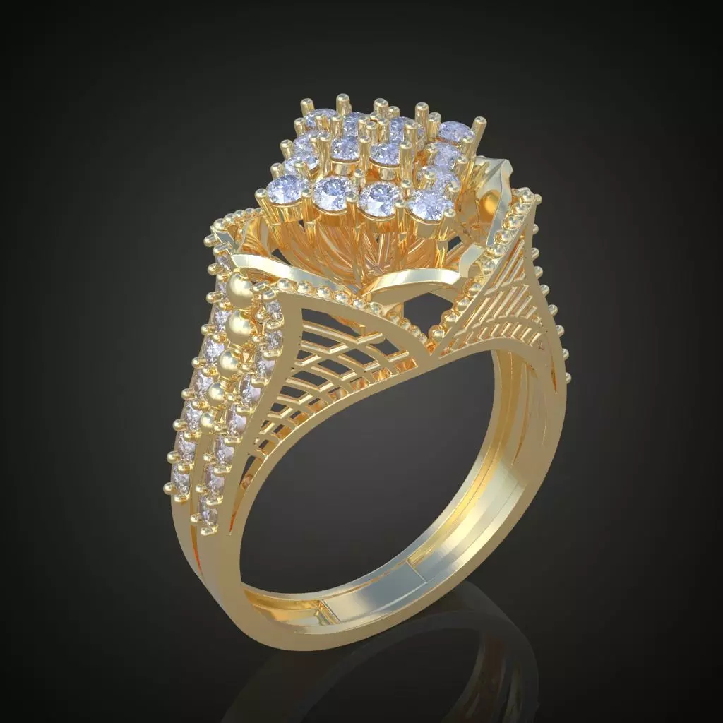 Ring 3D model 0064 print model18 3D print model_0