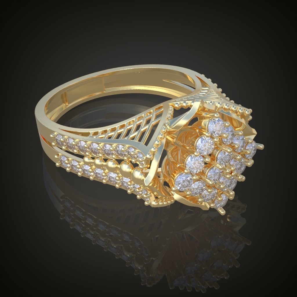 Ring 3D model 0064 print model18 3D print model_7