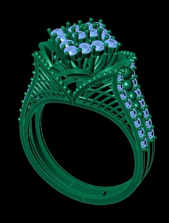 Ring 3D model 0064 print model18 3D print model_11