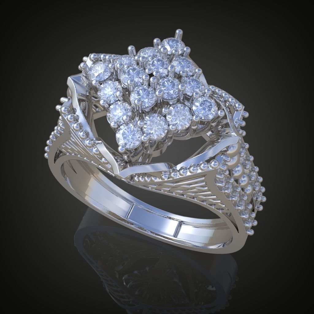 Ring 3D model 0064 print model18 3D print model_2