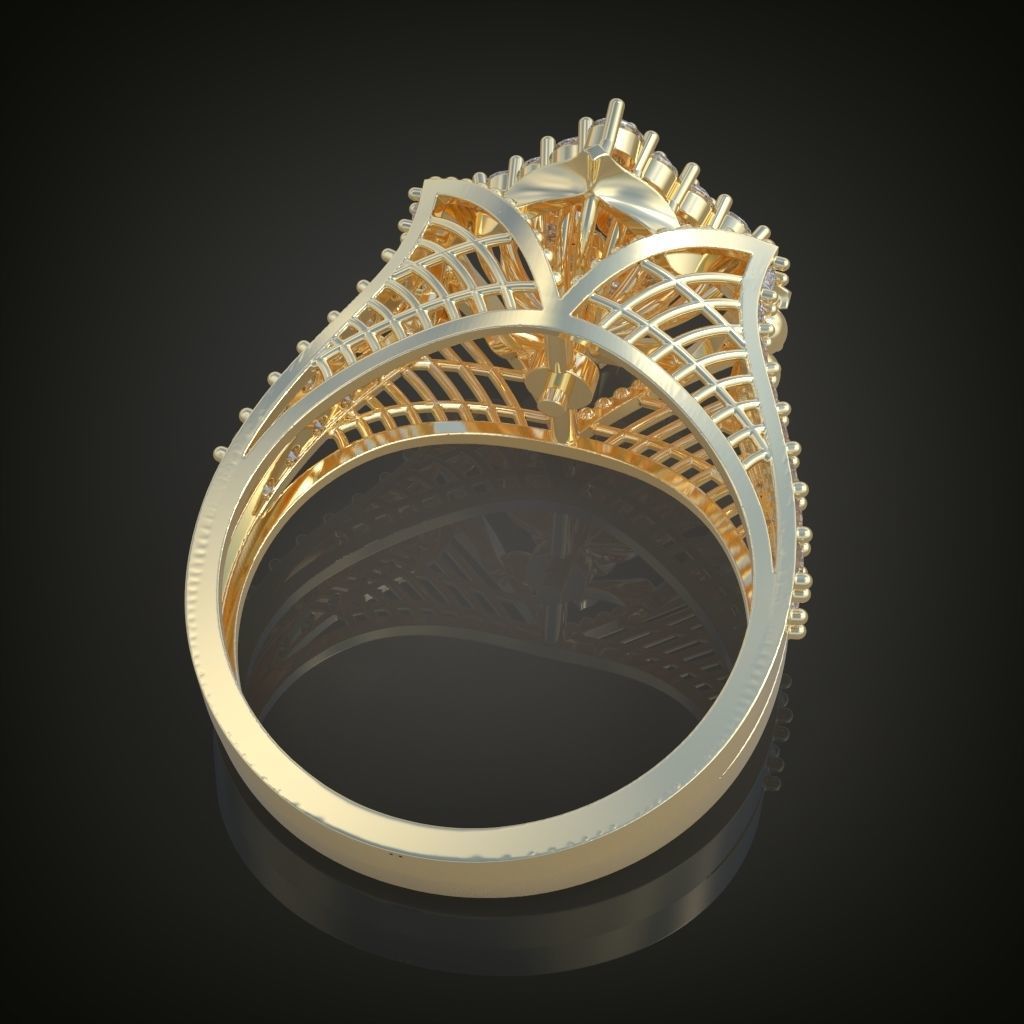 Ring 3D model 0064 print model18 3D print model_5