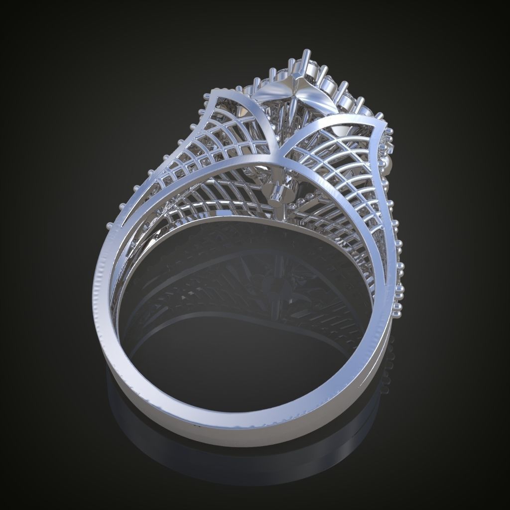 Ring 3D model 0064 print model18 3D print model_4