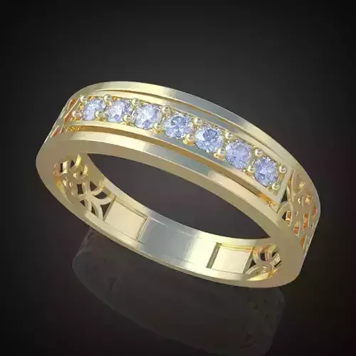 Ring 3D model 0067 printable model15 3D print model