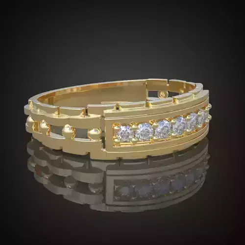 Ring 3D model 0069 printable model10 3D print model