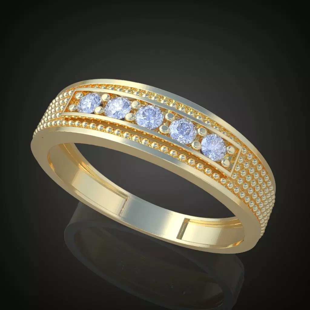 Ring 3D model 0070 printable model11 3D print model