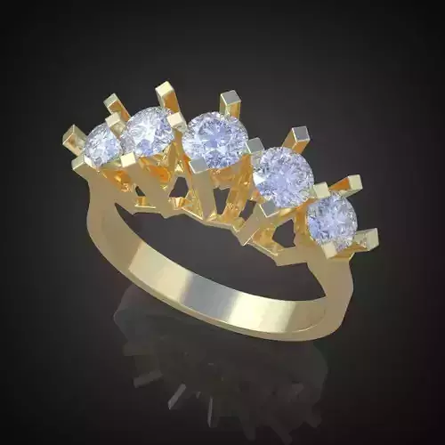 Ring 3D model 0074 printable model15 3D print model