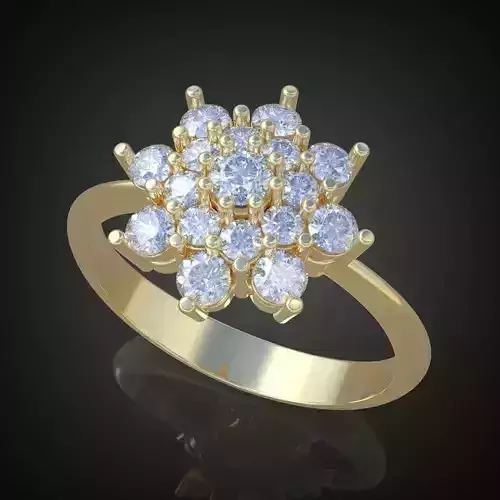 Ring 3D model 0077 printable model11ol19n 3D print model