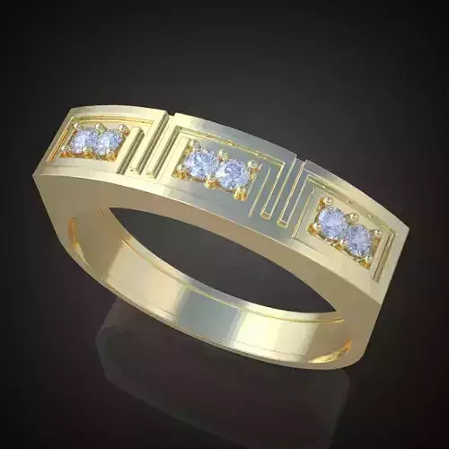 Ring 3D model 0082 printable model10 3D print model