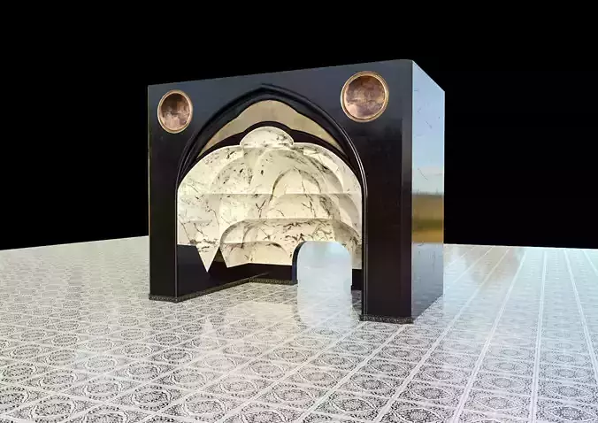 muqarnas flat 3D model