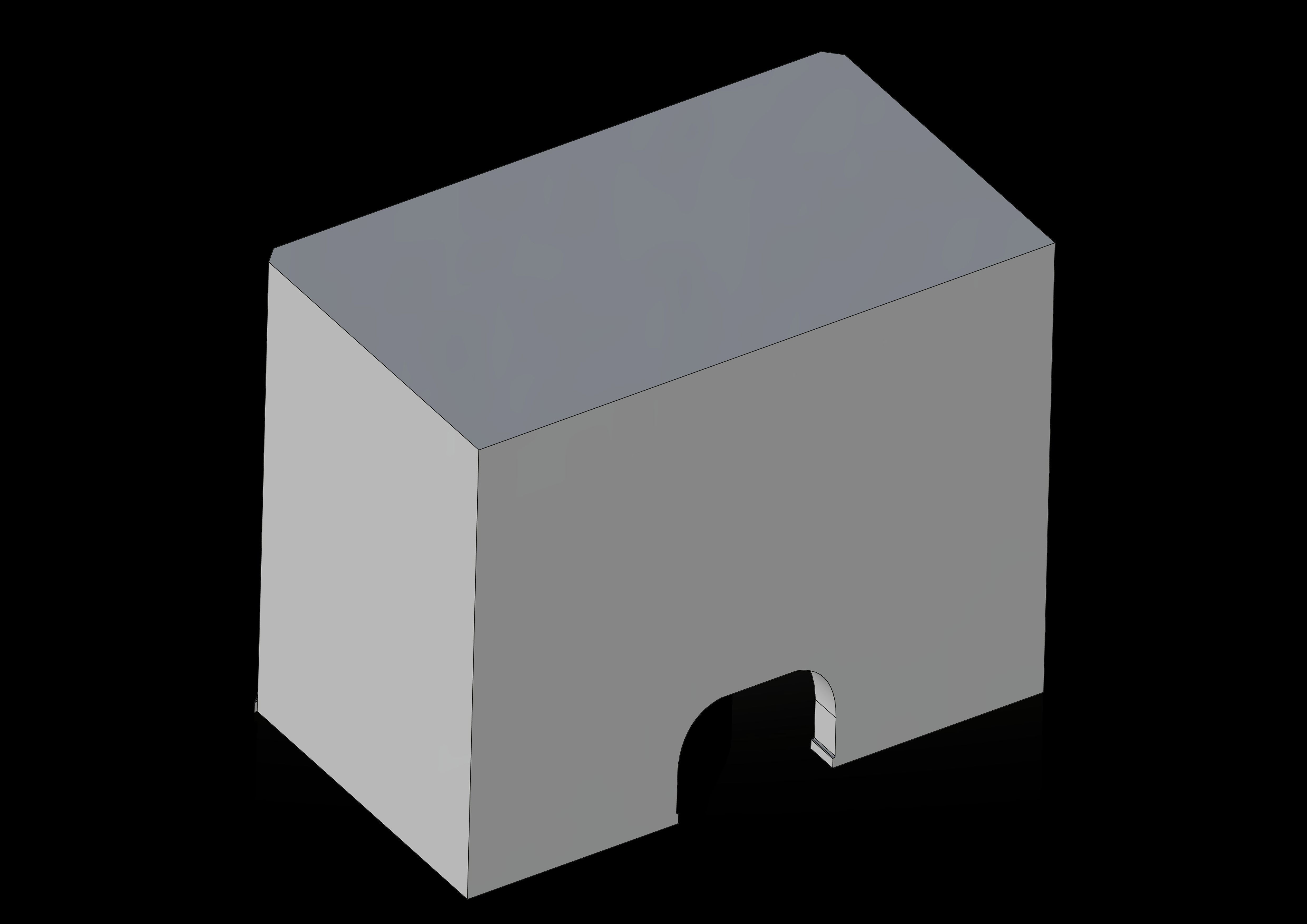 muqarnas flat 3D model_8